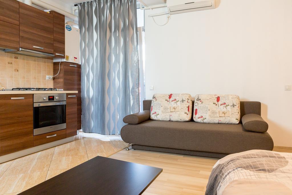 Ferienwohnung Garsoniere Dinu Bukarest Exterior foto